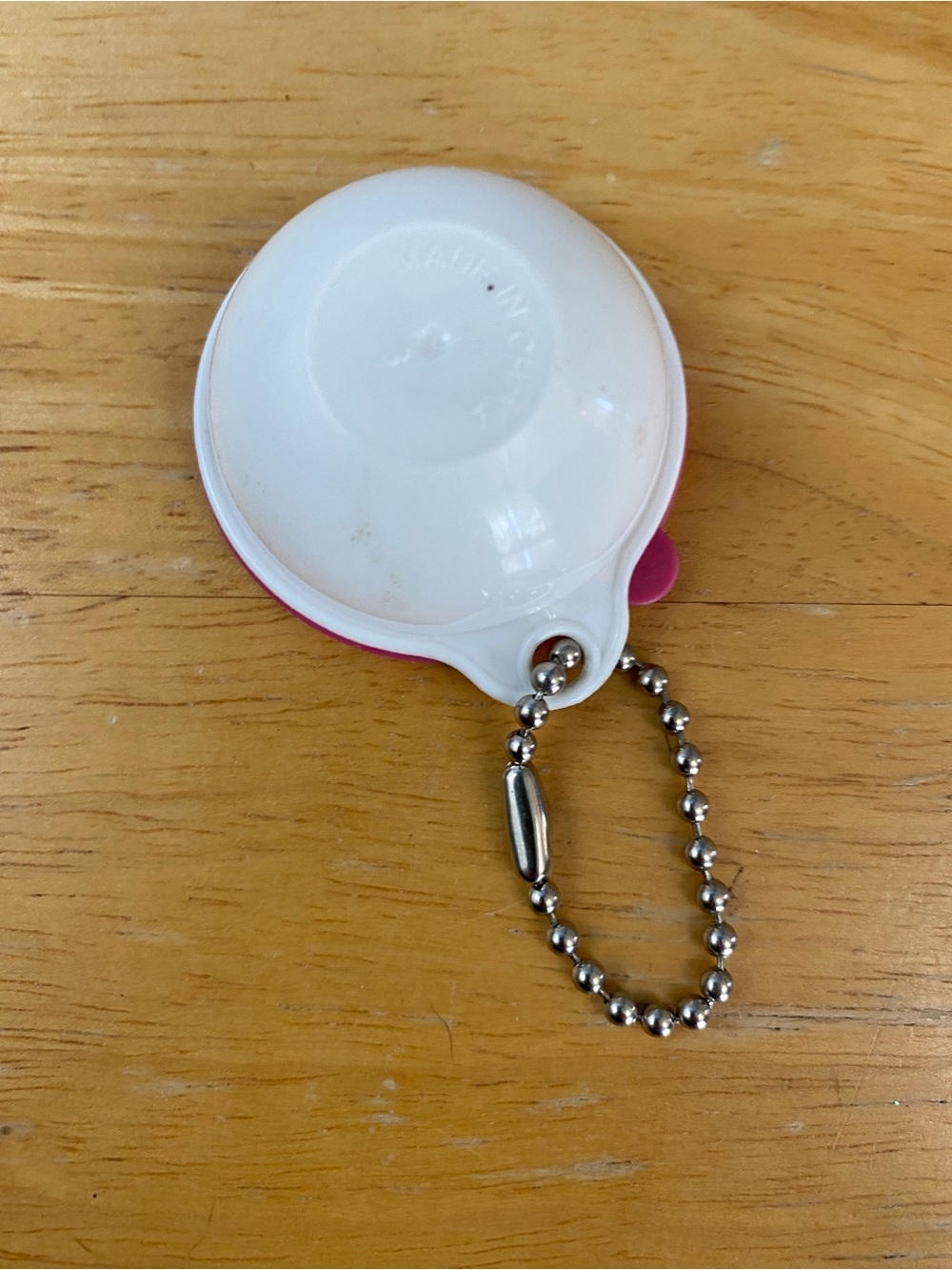Tupperware Mini Container Keychain with Removable Lid - Picture 2 of 3